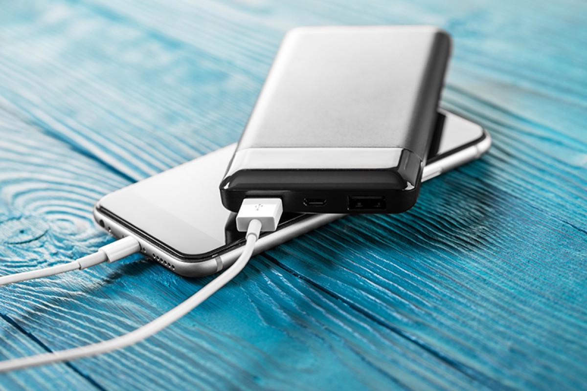 Keep your devices charged when travelling with a powerbank