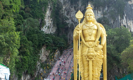 image of Batu Caves - click to enlarge